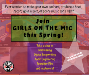 Girls On The Mic Women S Audio Mission